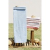 %100 Pamuk Renkli 70x140 Banyo Havlusu MAVİ