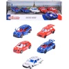 212055012, French Touch 5li Hediye Paketi, Özel Fransa Serisi, Fransız Detaylar ve Tasarım, Serbest Tekerlek, Die-Cast (Metal), 1 Açılabilir Parça, Süspansiyon, 1:64, 7,5 cm