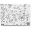 Çocuk Funny Mat - Korsan 25X35Cm - Yeni