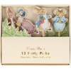 Meri Peter Rabbit & Friends Parti Çubukları (12li)