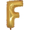 Harf Folyo Balon, Altın, 90 cm