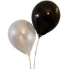 Good Stuff - 2 renkli 20li balon (Siyah-Beyaz)