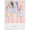 Meri Magical Princess Cake Toppers Büyülü Prenses Pasta Süsleri