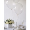 - Düz Şeffaf Balon 12 inch 5 Adet
