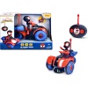 Dickie, 203223001, RC Miles Morales Techno Racer, 1 Kanal, 27 Mhz, İleri Düz Gitme ve Geri Gidip Dönebilme, 17 cm, Oyuncak