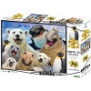 3D - Kutup Hayvanları Selfie - 500 Parça Yetişkin Puzzle