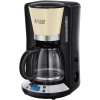 Hobbs Remington 24033-56 Kahve Makinesi Colours+ Creme (Maks. 10 Fincan, 1,25 l Cam Sürahi, Sıcak Tutma Plakası, 1100 W)