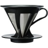 02 Kendinden Filtreli Dripper (Siyah)