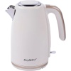 WORLDWIDE Gem Pearl 1.7 Litre Vanilya Krem Rengi Gold Modern Su Isıtıcı