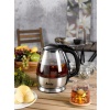 BR711 Inox Su Isıtıcı Cam Kettle