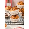 Hediye Sepeti Takribi 100 Adet Orta Boy Beyaz Muffin Kek Kalıbı 40x30 Mm, Cupcake Kağıdı, Brownie Kalıbı