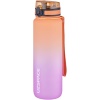 FiftyFifty 1000ml BÜYÜK BOY Çift Renk Softtouch FF Collection Tritan Su Matarası Turuncu-Mor