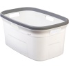 Dört Taraftan Tutulabilen Çamaşır Sepeti - 20 Litre Çamaşır Selesi - Kirli Çamaşır Sepeti - PP+