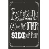 Kuşe Kağıt Duvar Posteri Everything You Want Retro Vintage Drtr0034