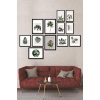 12 Parça Dekoratif Mdf Tablo Seti Çerçeve Görünümlü DEKOLIADKJ006