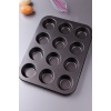 Shop 12li Muffin Kalıbı siyah
