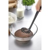 Yanmaz Yapışmaz Yüksek Isıya Dayanıklı Teflon Spiral Çırpıcı - Yumurta Çırpıcı 28 Cm