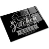 My Kitchen My Rules | Cam Kesme Tahtası (30cm x 40cm)