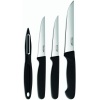 Cut 4 Fresh Sebze Soyacak ve Bıçak Seti 4 Parça Siyah ST-401