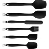 Yanmaz Yapışmaz Silikon 6lı Pasta, Yumurta Fırçası, Kaşık Bıçak, Spatula Mutfak Seti