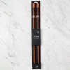Mia Rosewood El Yapımı Ahşap Örgü Şişi 9.0 mm, 36 cm