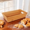 Deconox Bambu Ekmek Sepeti 23x13x7cm, Bambu Ekmeklik, Bambu Ekmek Sunumluk