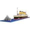 Technik Titanic Gemi İnşa Kiti, 1860 Klemensler Mikro Elmas Titanik Gemi Model Kiti