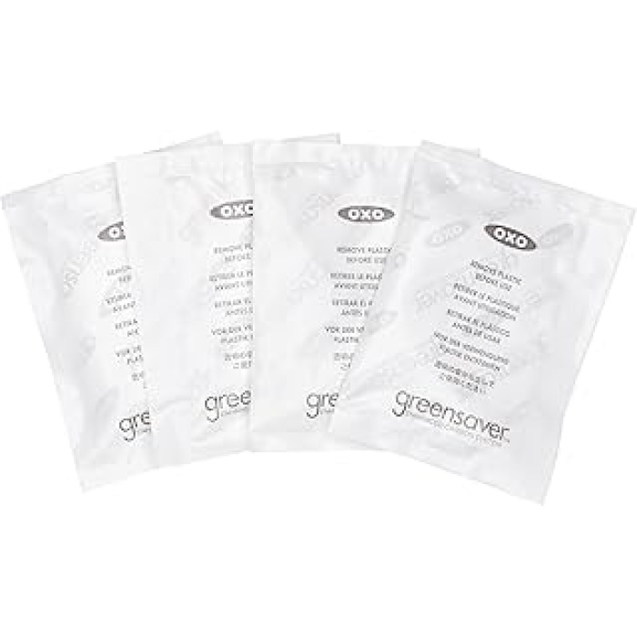 - Good Grips Greensr Aktif Karbon Filtre - Gıda Saklama Kutuları için 4 Yedek Filtre