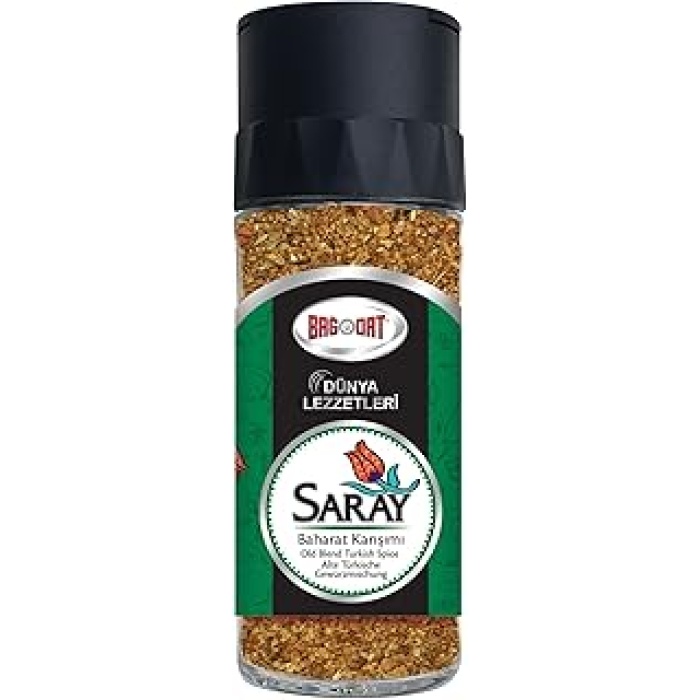 Saray Baharat Karışımı Tuzluk Kapak Cam Şişe 38 g