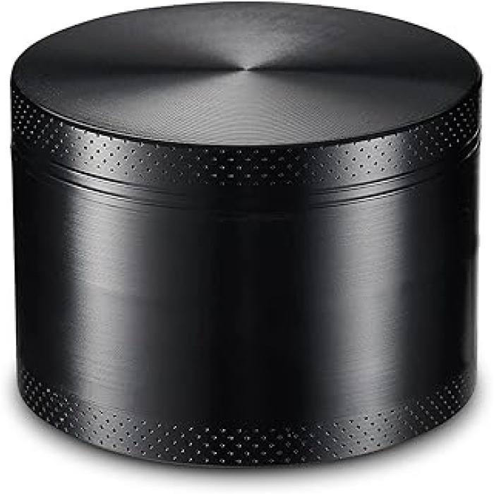 50 mm 4 Katmanlı Mıknatıslı Çinko Alaşım Herbal Grinder Baharat Bitki Ot Tütün Öğütücü