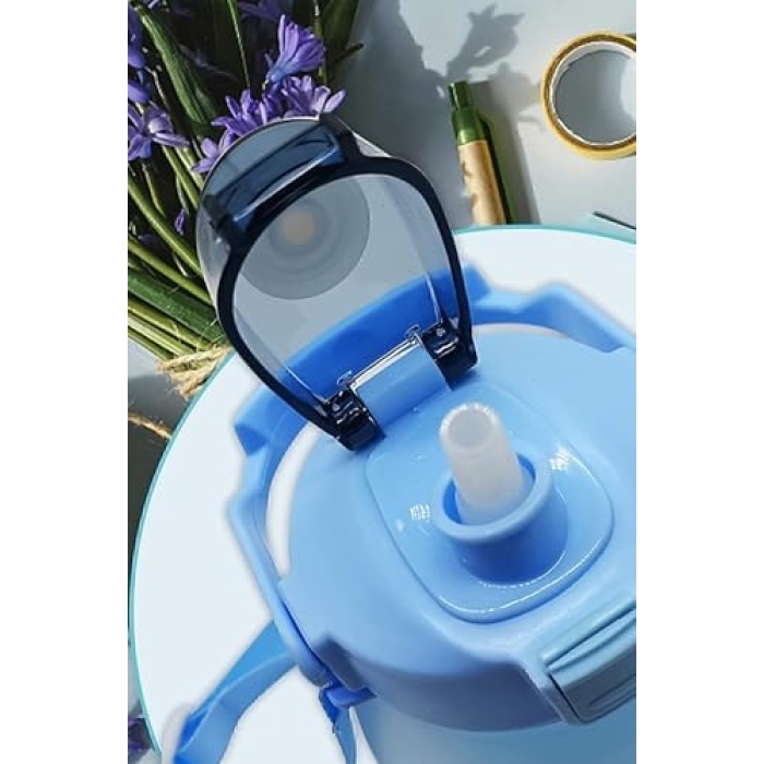 Eldorado 3Lü Set Bpa Içermez Motivasyonel Su Matarası Yeşil Su Matarası,Su Şişesi,Suluk Vlt1280