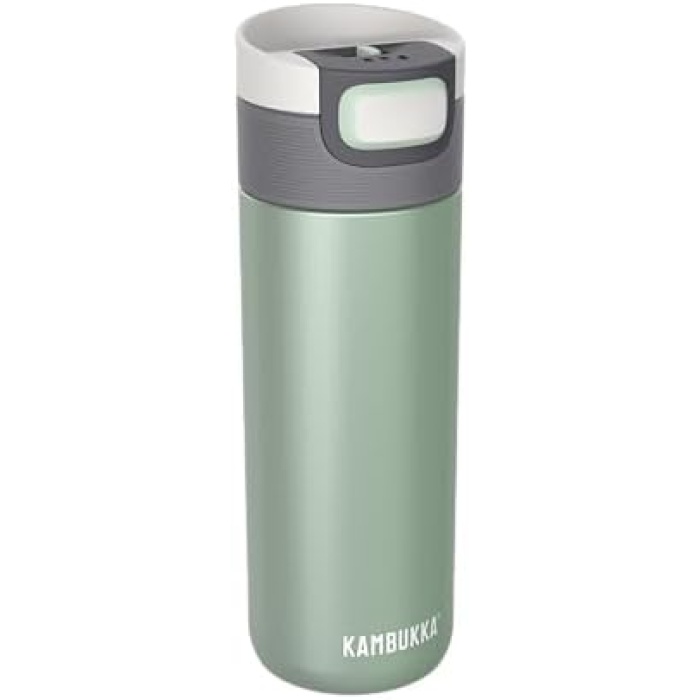 Termos Kupa 500 ml - Paslanmaz Çelik Kahve Kupası - Sızdırmaz ve Sızdırmaz - Yalıtımlı Kupa, Seyahat & Kahve Kupası - 9 Saat Sıcak / 18 Saat Soğuk Tutar - ETNA FOREST SHADE Modeli