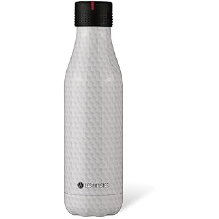 Artistes Paris Bottle Up Petek Deseni, 500 ml, Honeycomb 16,5 FL.oz+Sticit Şişe, Yetişkin, Üniseks, Honeycomb (Beyaz) 500 ml