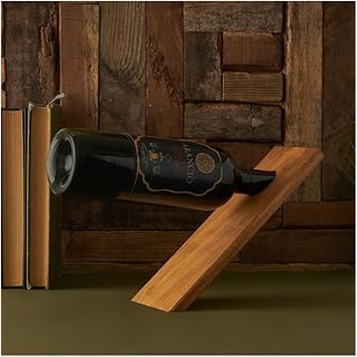 Ahşap Şişe Tutucu - Tekli Stand