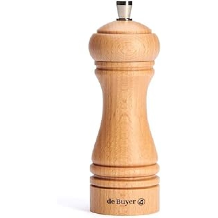 245 karabiber değirmeni, kayın, doğal/değirmeni Paslanmaz çelik 14 cm