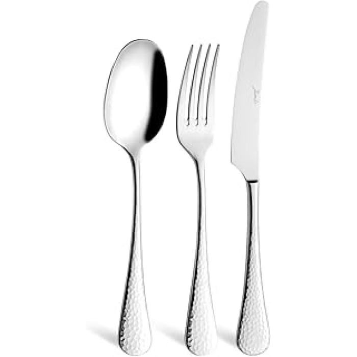 3406 18 Parça 6 Kişilik Yemek Çatal Kaşık Bıçak Seti