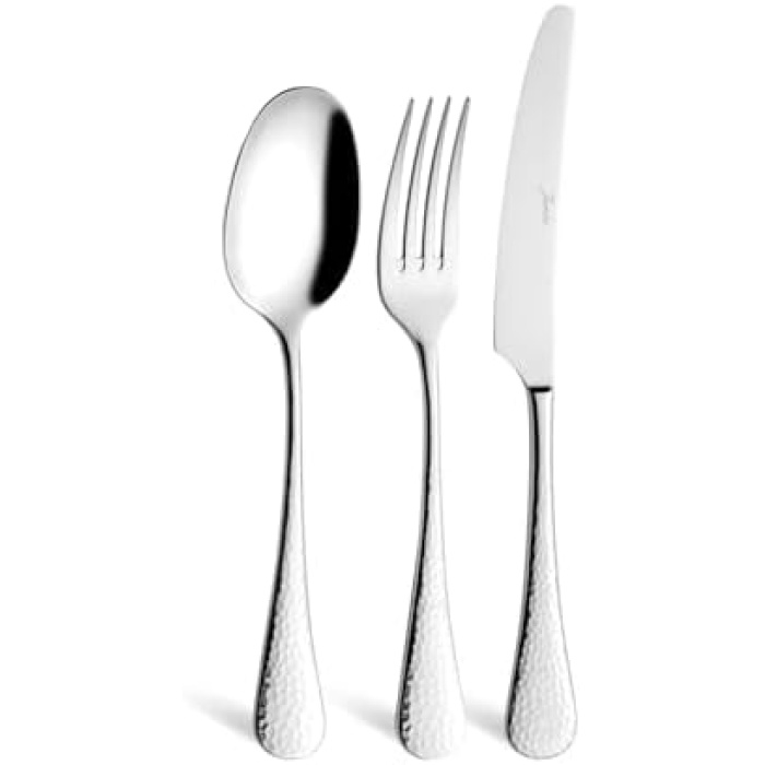 3406 18 Parça 6 Kişilik Yemek Çatal Kaşık Bıçak Seti