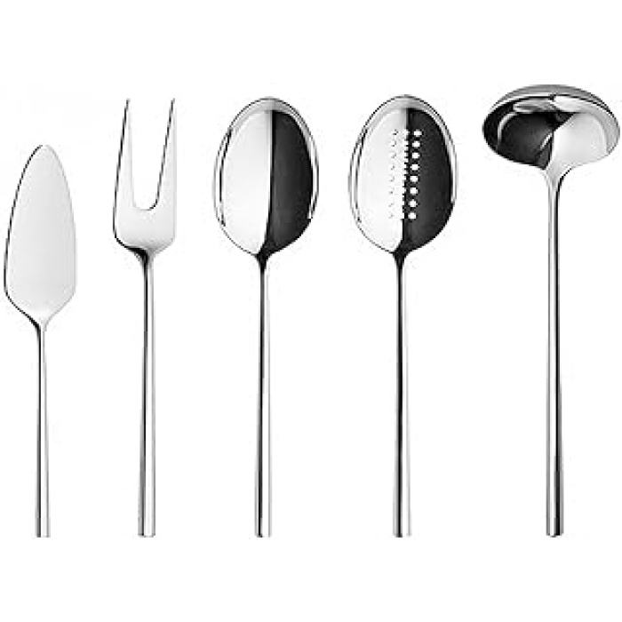 1001 5 Parça Servis Takımı, 500.01.01.6081, Standart, Inox