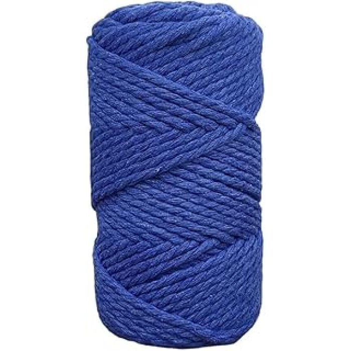 Marifetlerim - Sax Mavisi Makrome ipi 4 mm 250 Gram