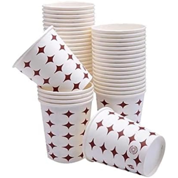 Kağıt Karton Bardak Tek Kullanımlık Çay Kahve Bardağı - 8 Oz - 2000 Adet/Koli