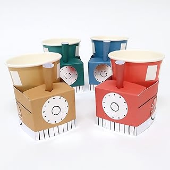 Meri Train Cups Tren Bardaklar 8li