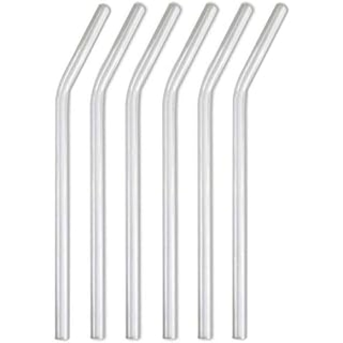 Life 6 lı Şeffaf Eğimli Cam Pipet MIT1003