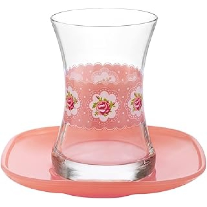 Mona Pembe 12li Çay Seti