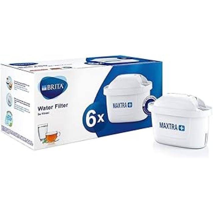 MAXTRA+ Yedek Su Filtresi - Altılı, Beyaz