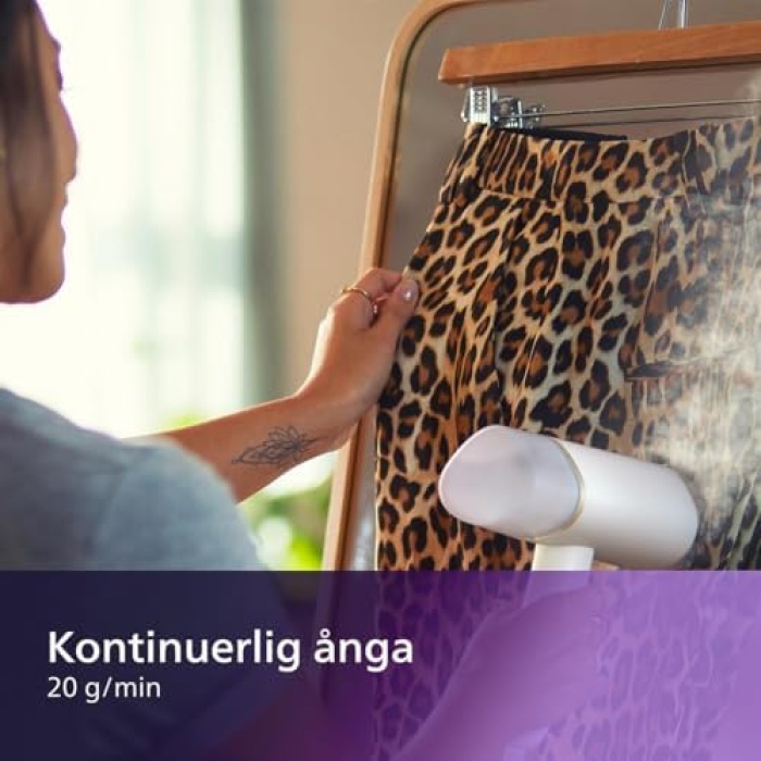 Buharlı Düzleştirici Seri 3000 STH3020/10, Hızlı Isınma, 1000W