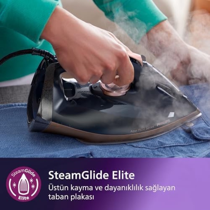 Azur Buharlı Ütü Lacivert Dst7510/80
