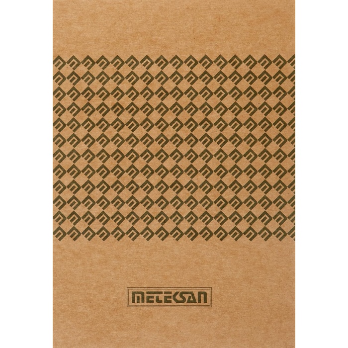 17x24 cm Kraft Bloknot 50 Yaprak, Çizgili
