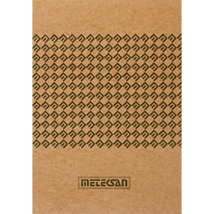 17x24 cm Kraft Bloknot 50 Yaprak, Çizgili