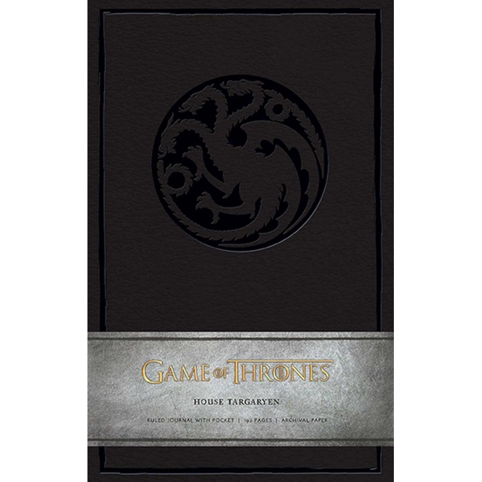 of Thrones: House Targaryen Hardcover Ruled Journal