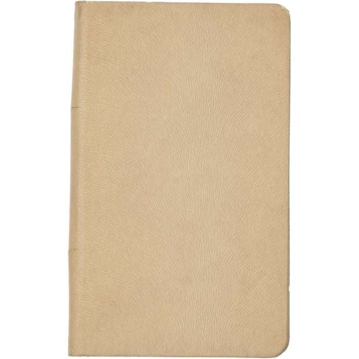 KN-125-BJ Termo Suni Deri Not Defter, Bej